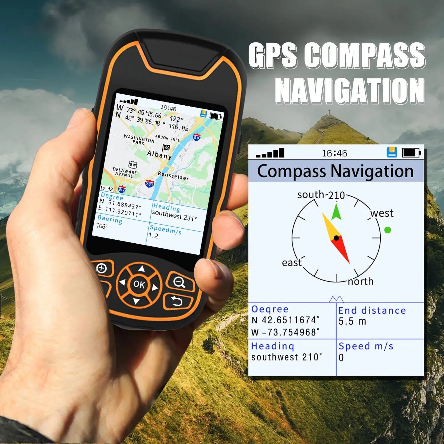 GPS portable A8 PHENIX - Military PHENIX - military