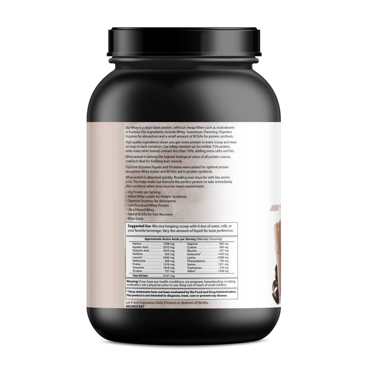 Absolute whey chocolat 2,5 Kg PHENIX - Military DC-Purex Nutrition