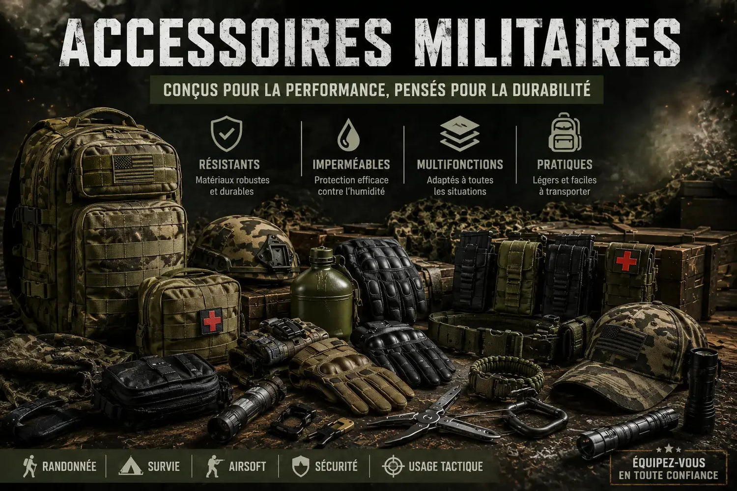 Accessoires PHENIX - military