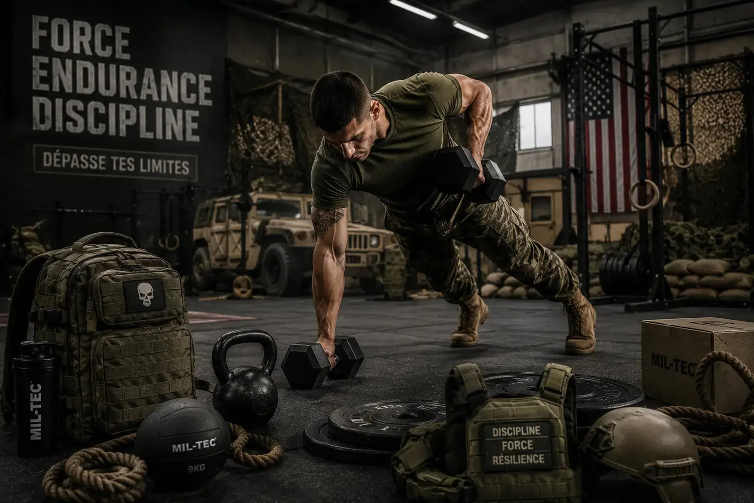 Fitness PHENIX - military