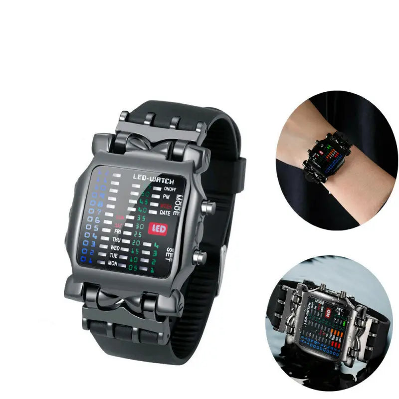 Montres LED Luxe PHENIX - Military DC-The Perfect Part Inc.