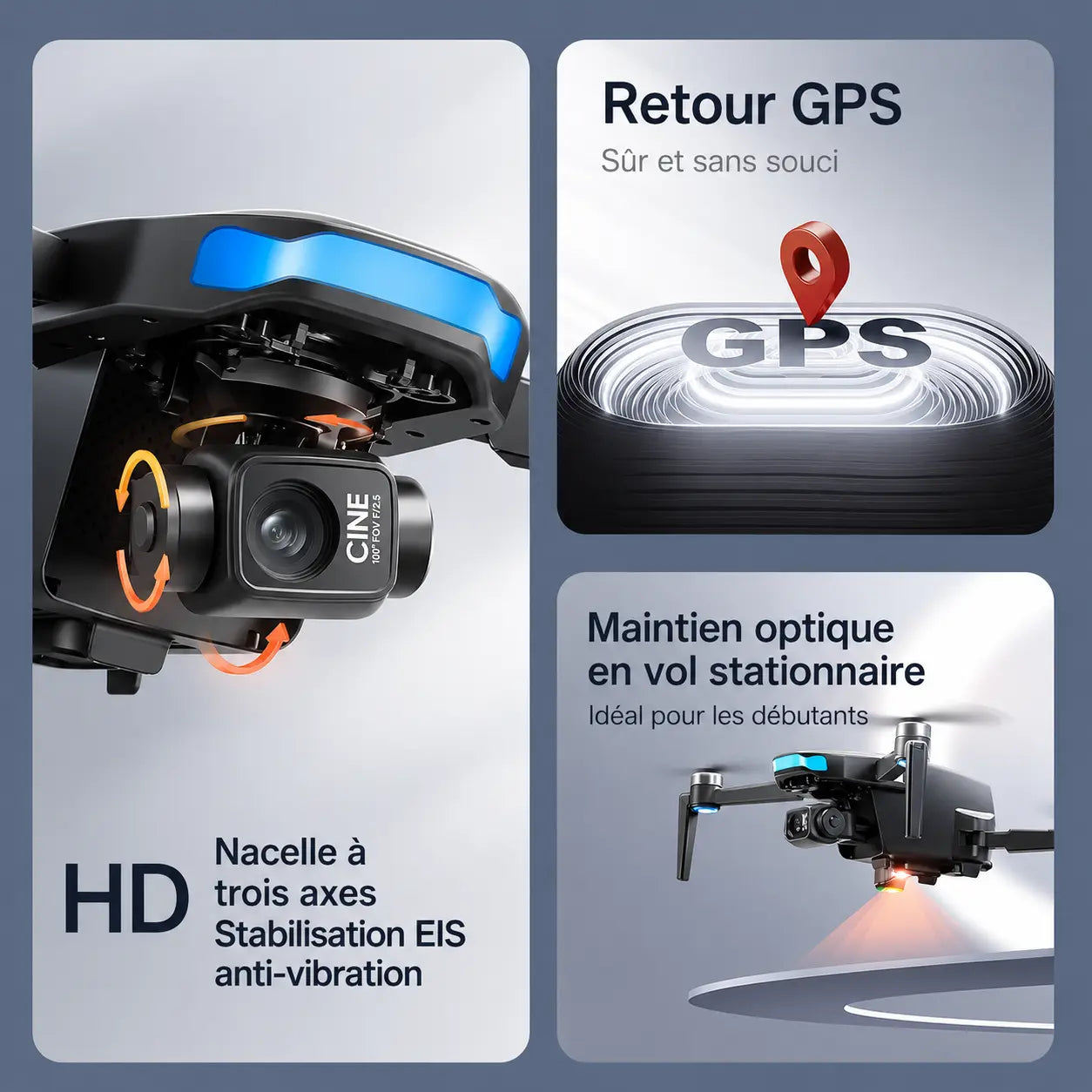 Drone JCMO 4K PHENIX - Military PHENIX - military