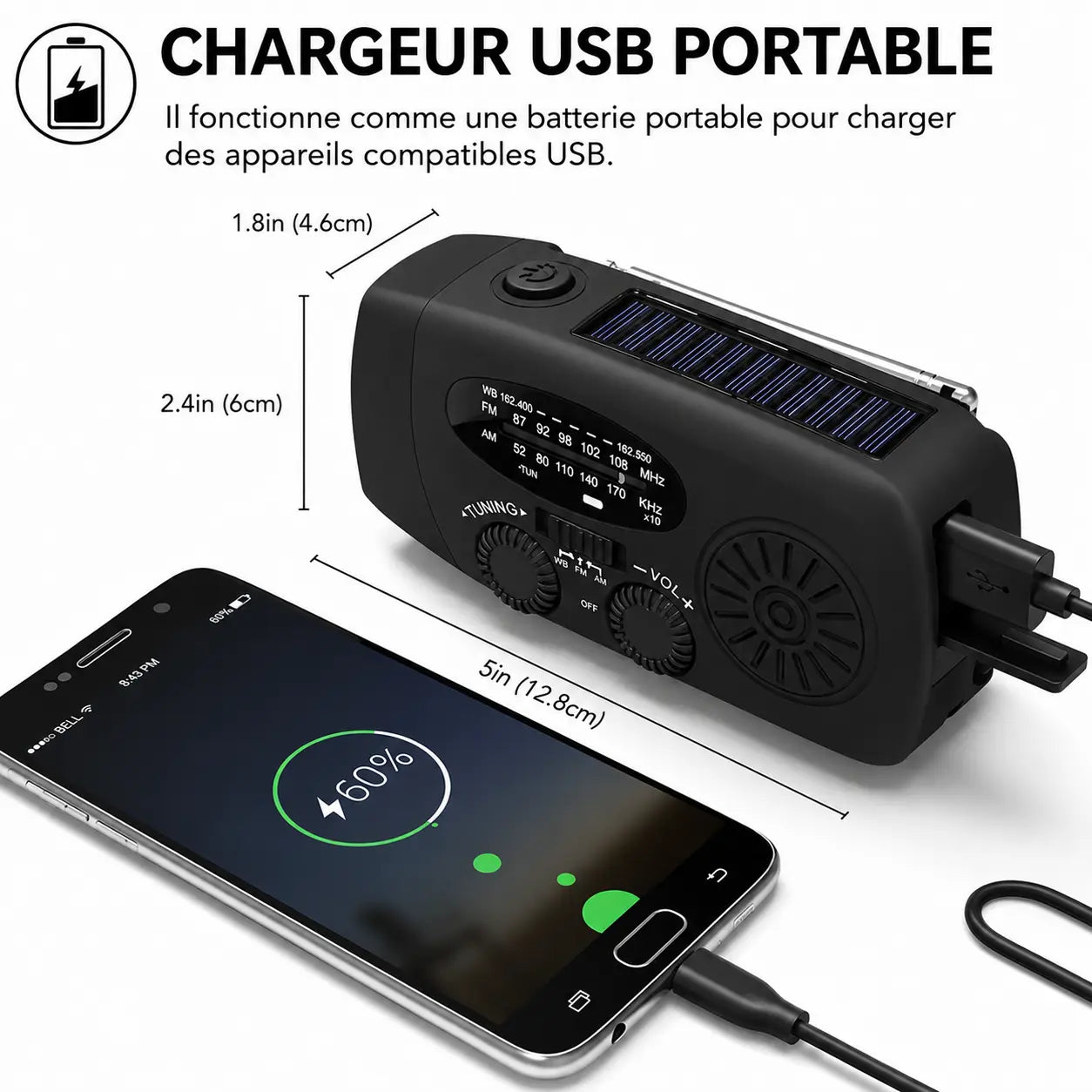 kit de charge d'urgence tout en un PHENIX - Military PHENIX - military