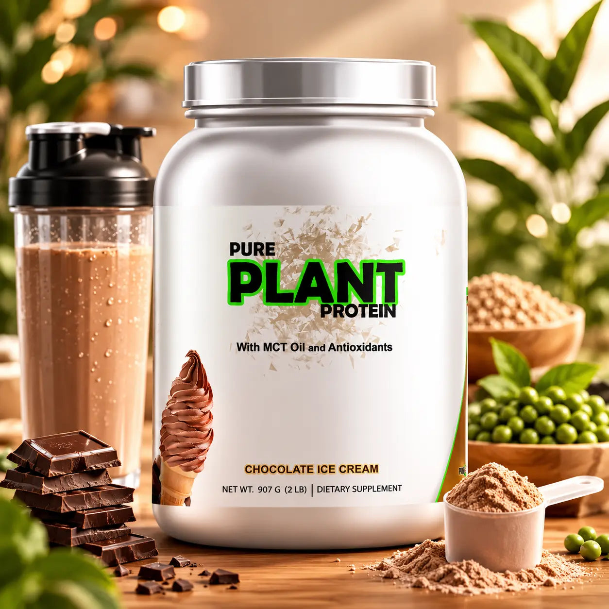 Protéine végétale Chocolat 1 Kg PHENIX - Military DC-Purex Nutrition