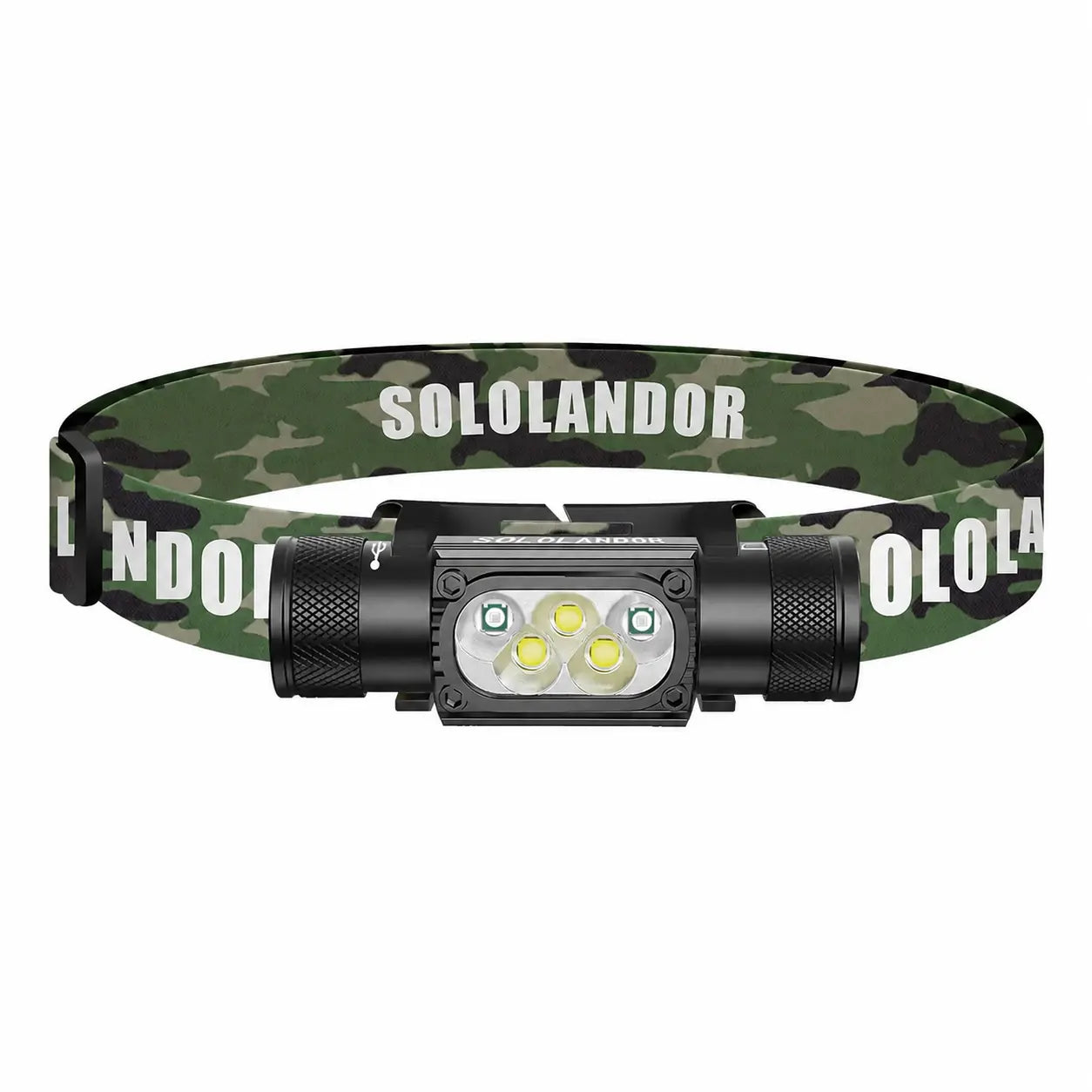 Lampe frontale rechargeable PHENIX - Military PHENIX - military