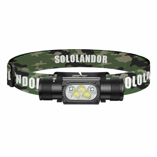 Lampe frontale rechargeable PHENIX - Military PHENIX - military
