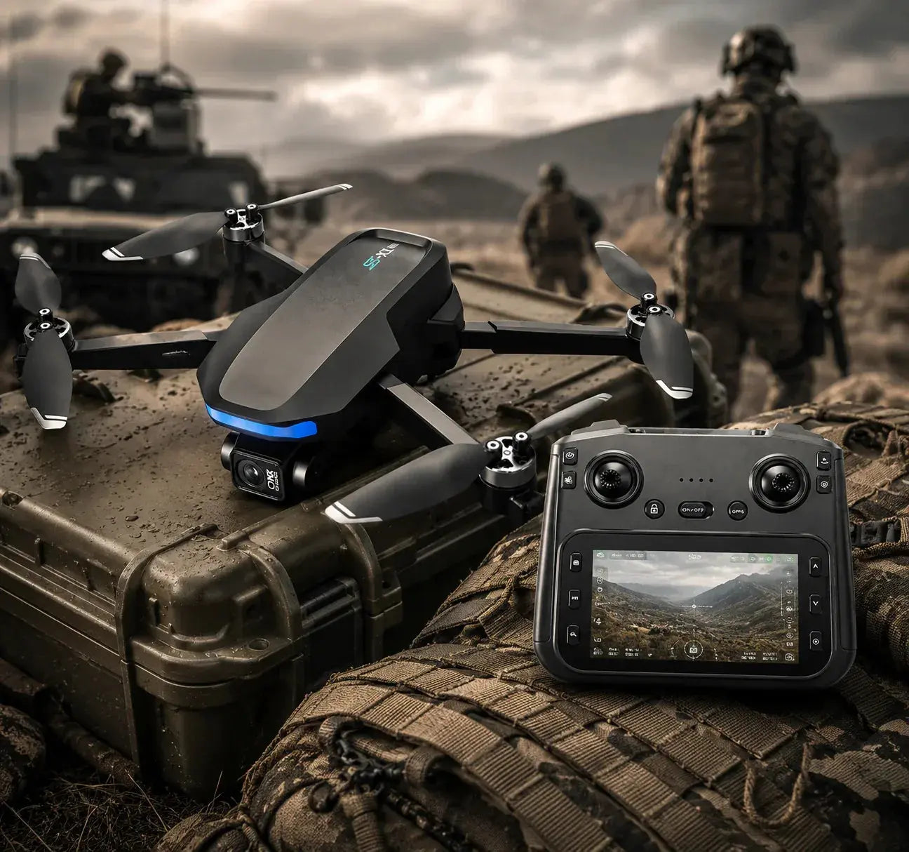 Drone JCMO 4K PHENIX - Military PHENIX - military
