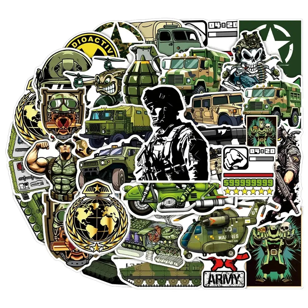 Stickers PVC 10/30/50pcs PHENIX - Military PHENIX - military