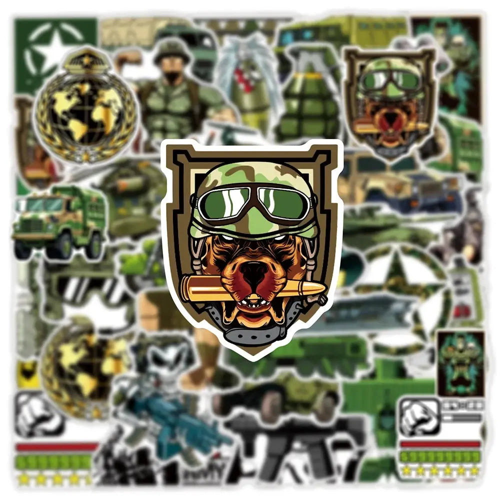 Stickers PVC 10/30/50pcs PHENIX - Military PHENIX - military