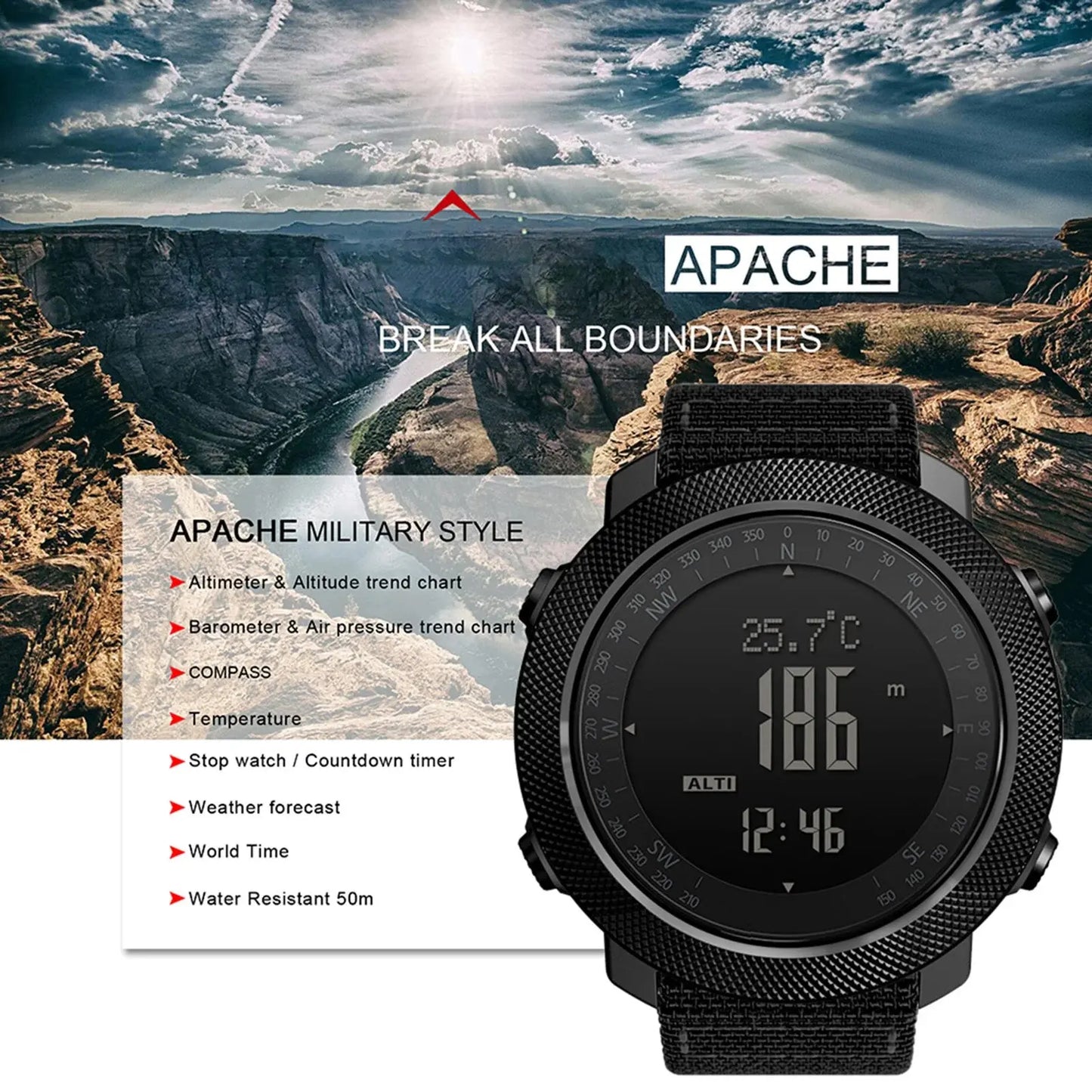 Montre tactique Apache PHENIX - Military PHENIX - military