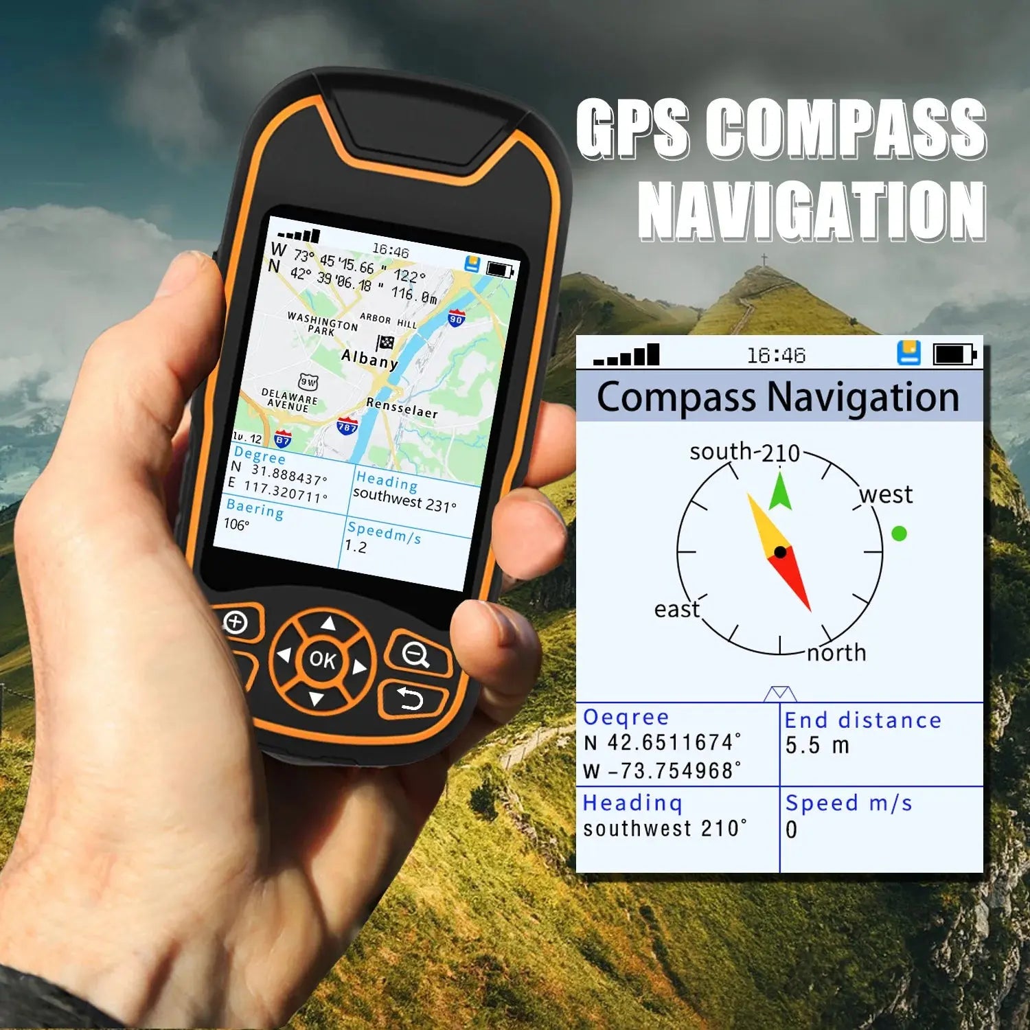 GPS portable A8 PHENIX - Military PHENIX - military
