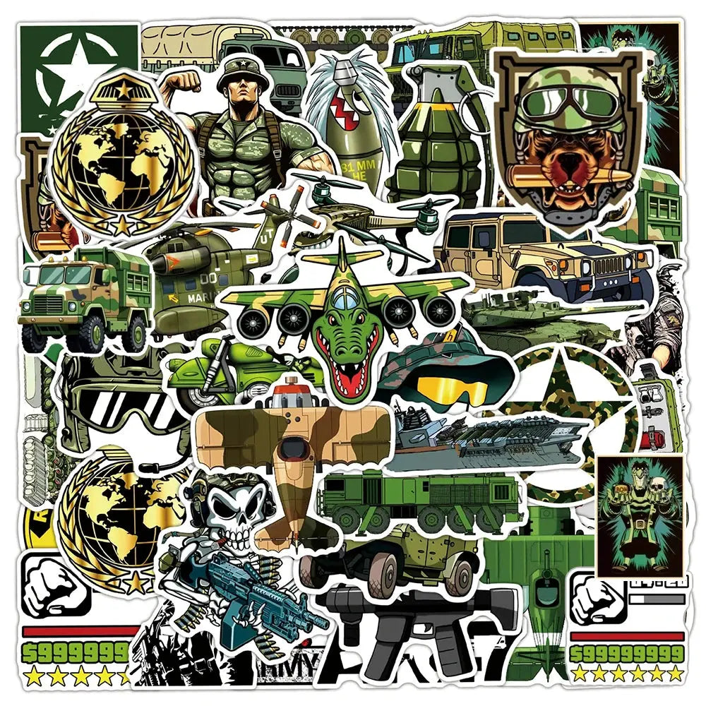 Stickers PVC 10/30/50pcs PHENIX - Military PHENIX - military