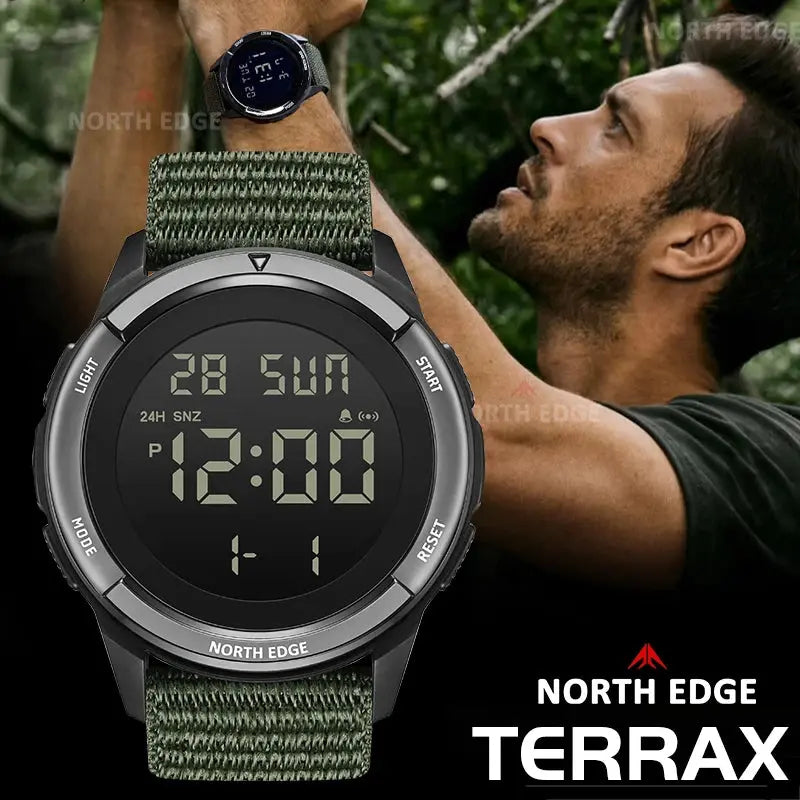 Montre Sport NORTH EDGE TERRAX PHENIX - Military PHENIX - military