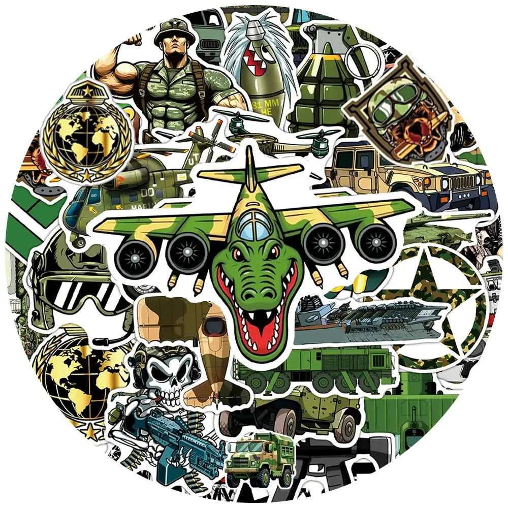 Stickers PVC 10/30/50pcs PHENIX - Military PHENIX - military