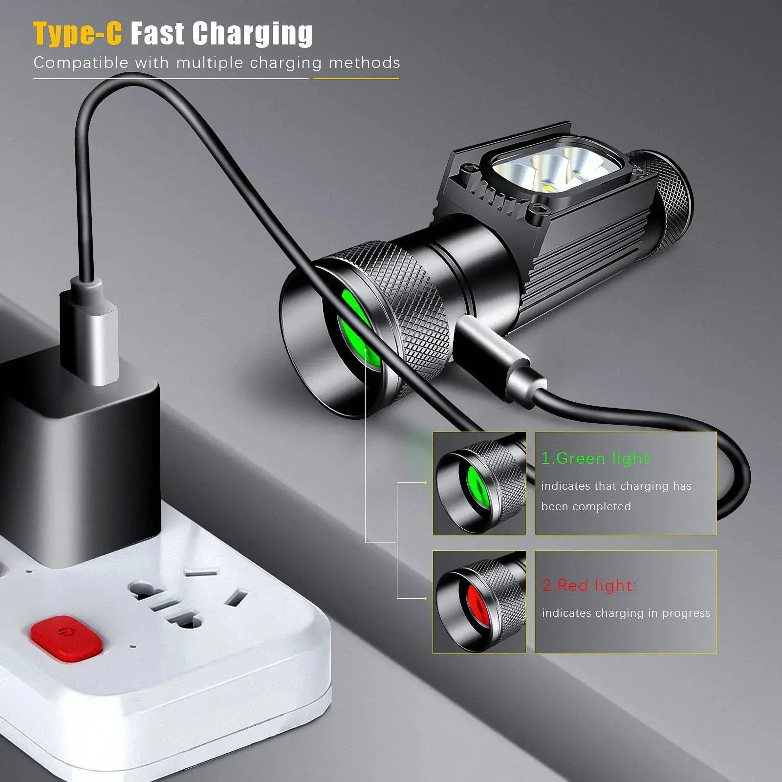 Lampe frontale rechargeable PHENIX - Military PHENIX - military