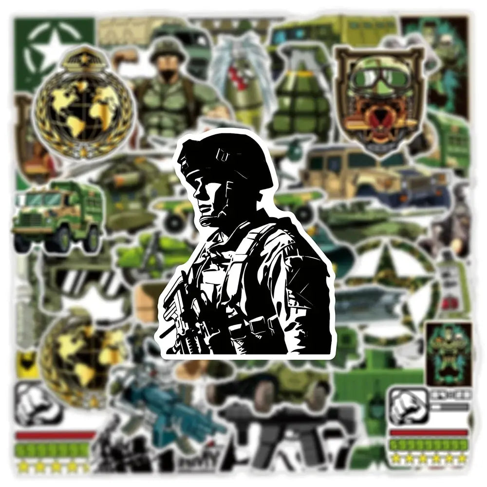 Stickers PVC 10/30/50pcs PHENIX - Military PHENIX - military