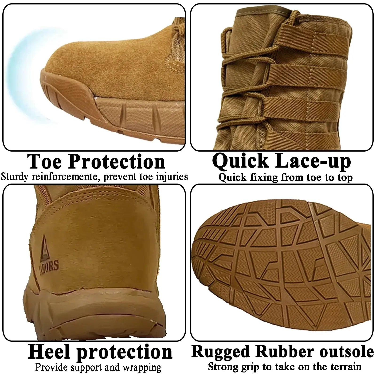 Bottes tactiques LAHORS® PHENIX - Military PHENIX - military