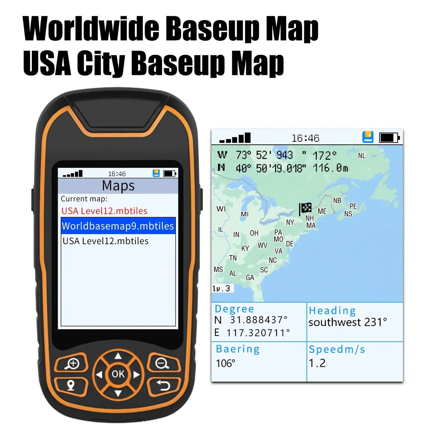 GPS portable A8 PHENIX - Military PHENIX - military