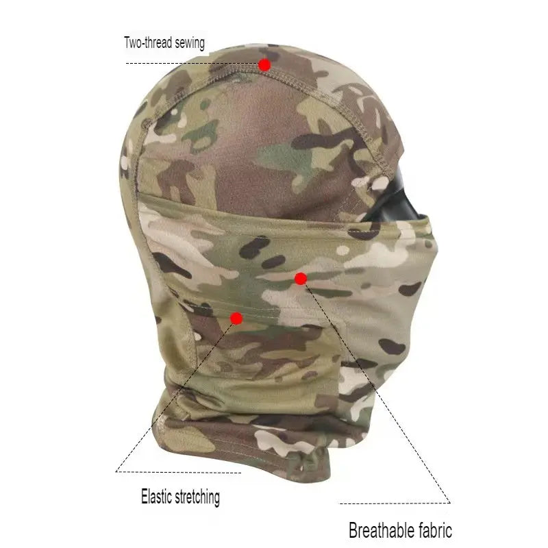 Cagoule bariolée de camouflage PHENIX - Military PHENIX - military