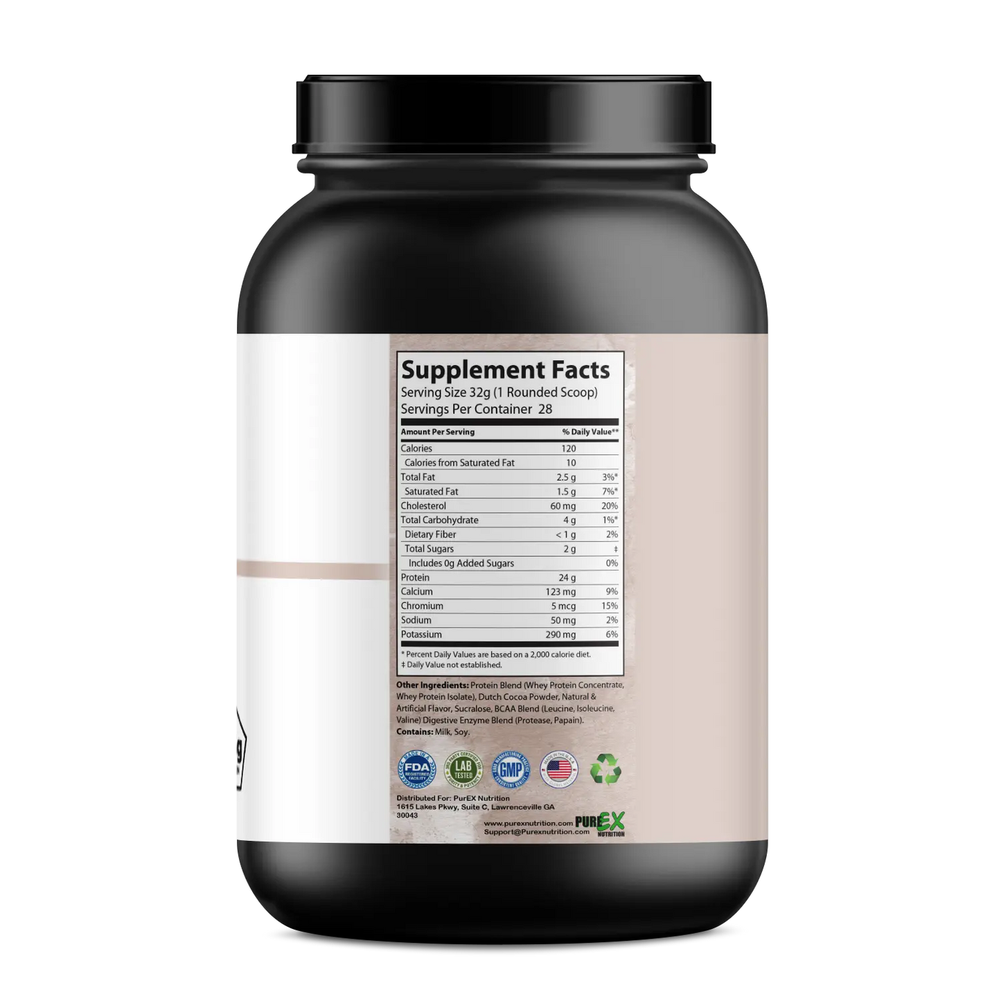 Absolute whey chocolat 2,5 Kg PHENIX - Military DC-Purex Nutrition