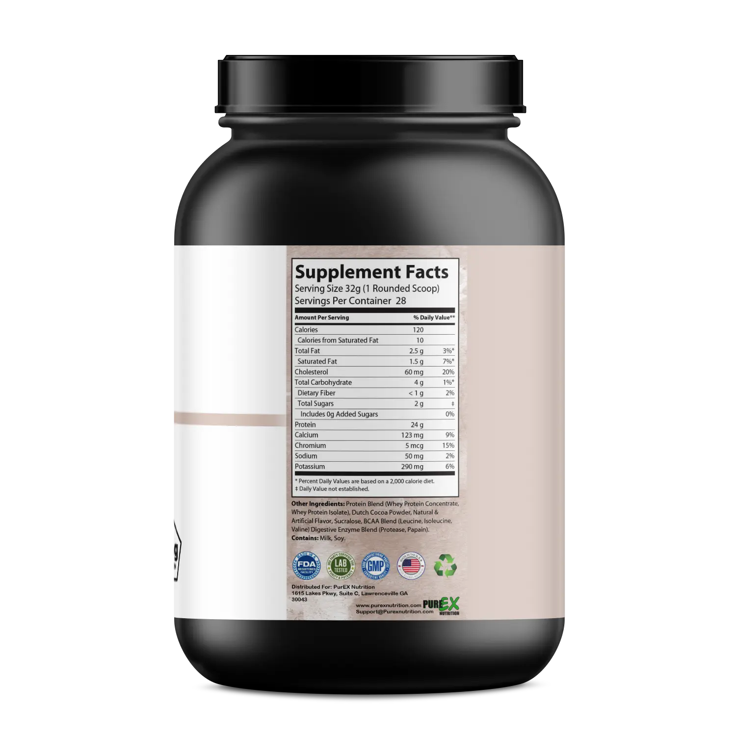 Absolute whey chocolat 2,5 Kg PHENIX - Military DC-Purex Nutrition