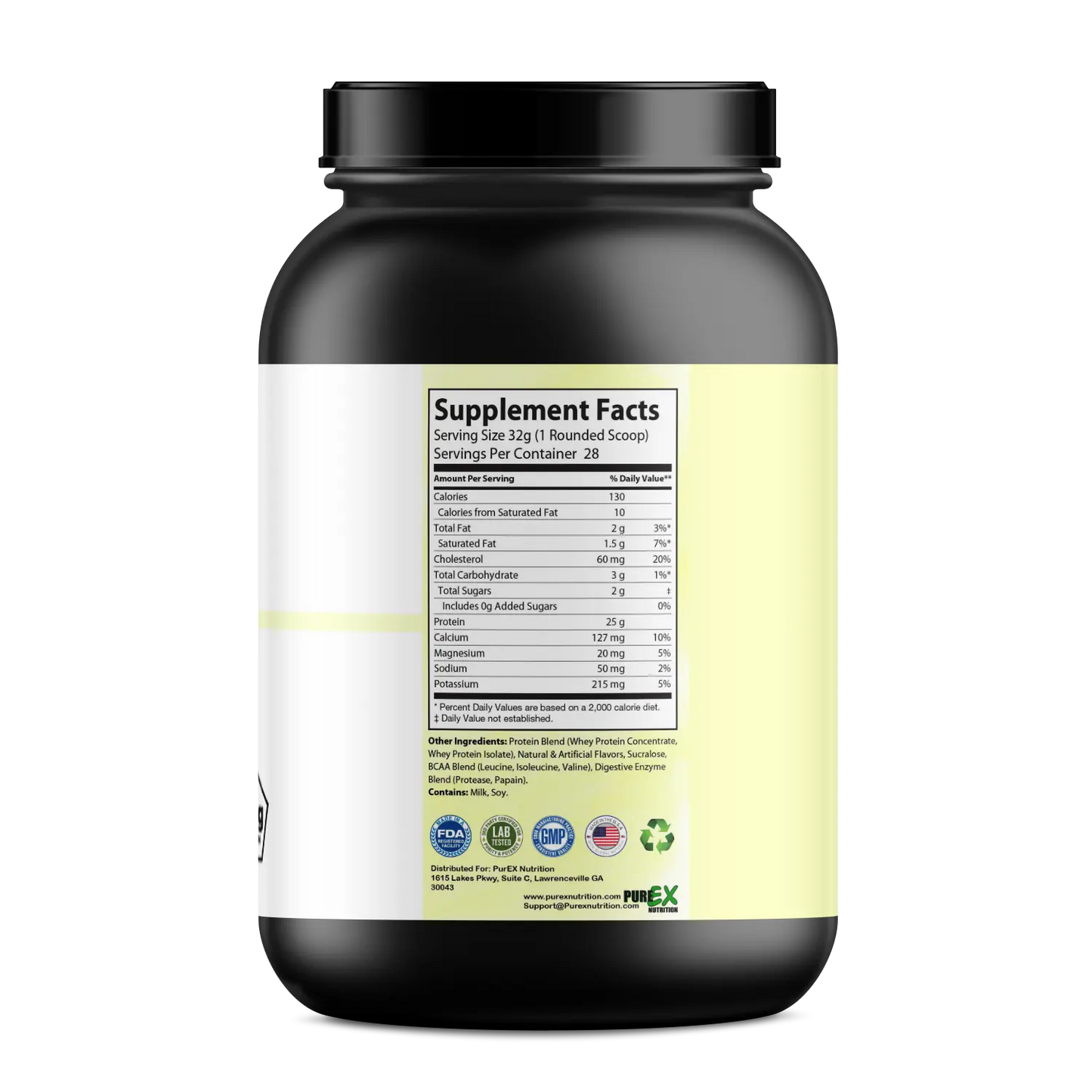 Absolute whey vanille 2,5 Kg PHENIX - Military DC-Purex Nutrition