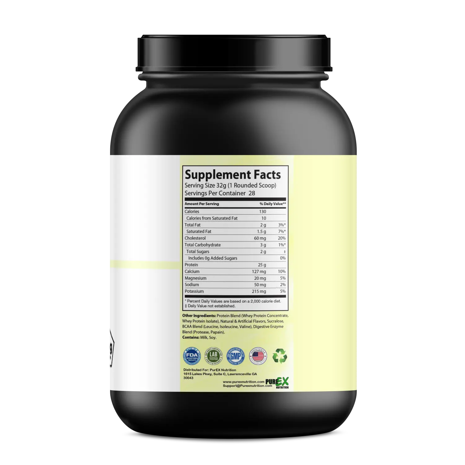 Absolute whey vanille 2,5 Kg PHENIX - Military DC-Purex Nutrition