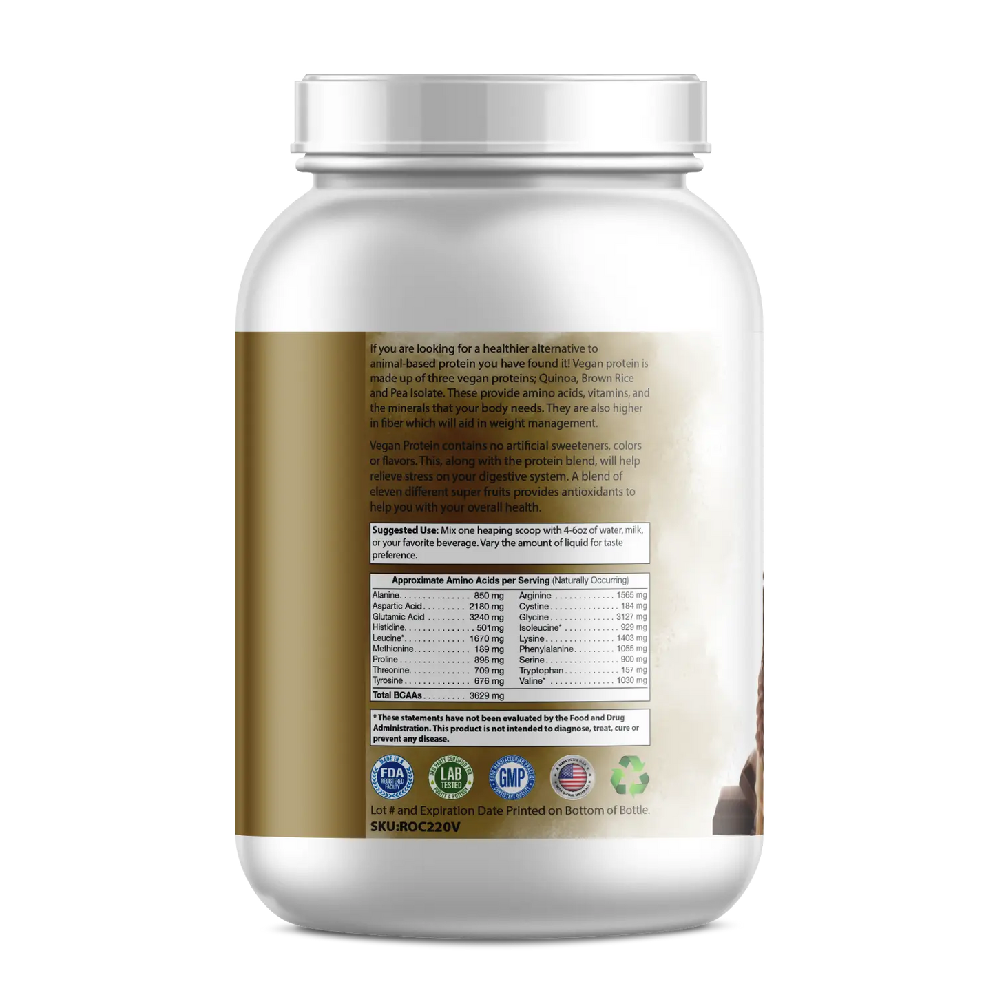 Protéine végétale Chocolat 1 Kg PHENIX - Military DC-Purex Nutrition