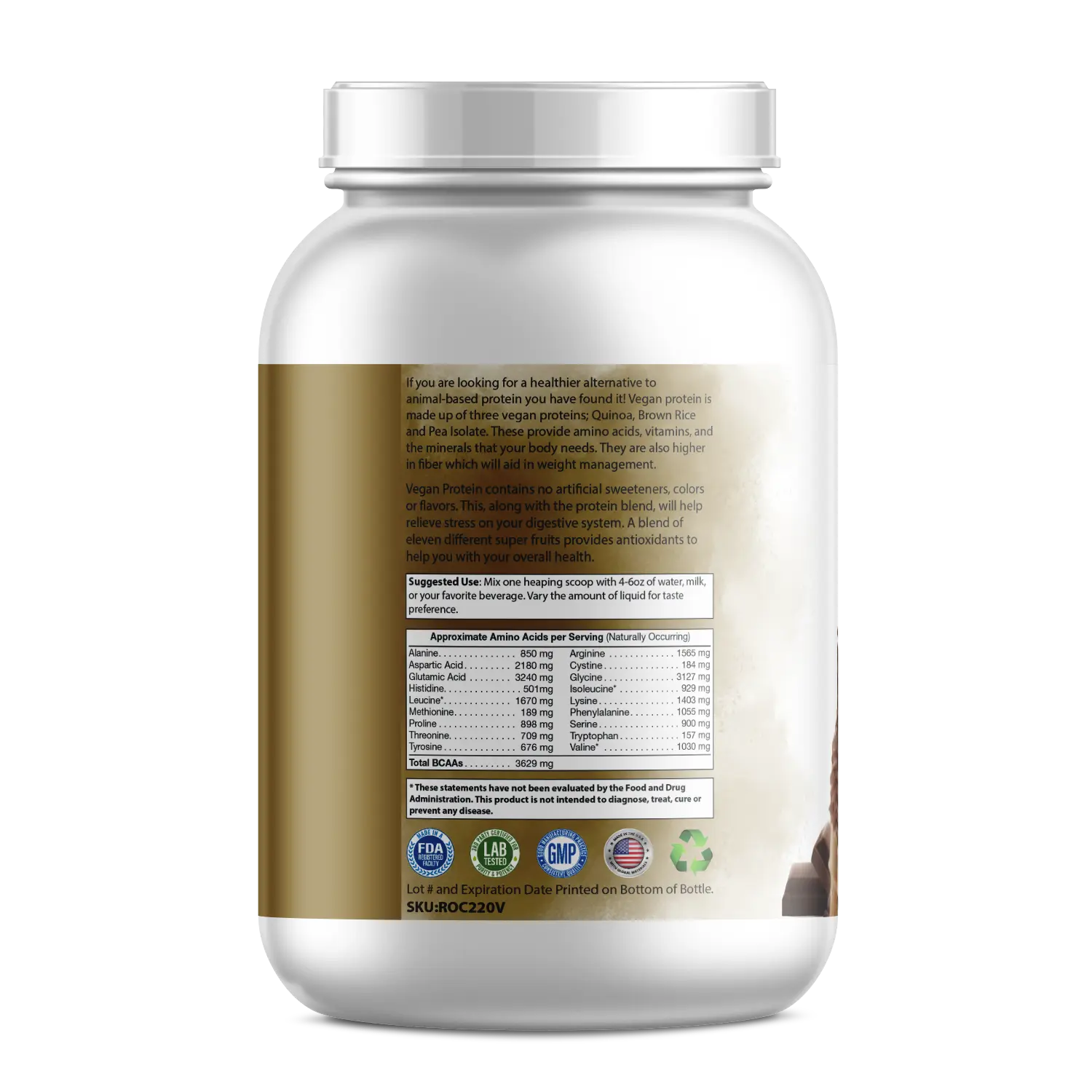 Protéine végétale Chocolat 1 Kg PHENIX - Military DC-Purex Nutrition