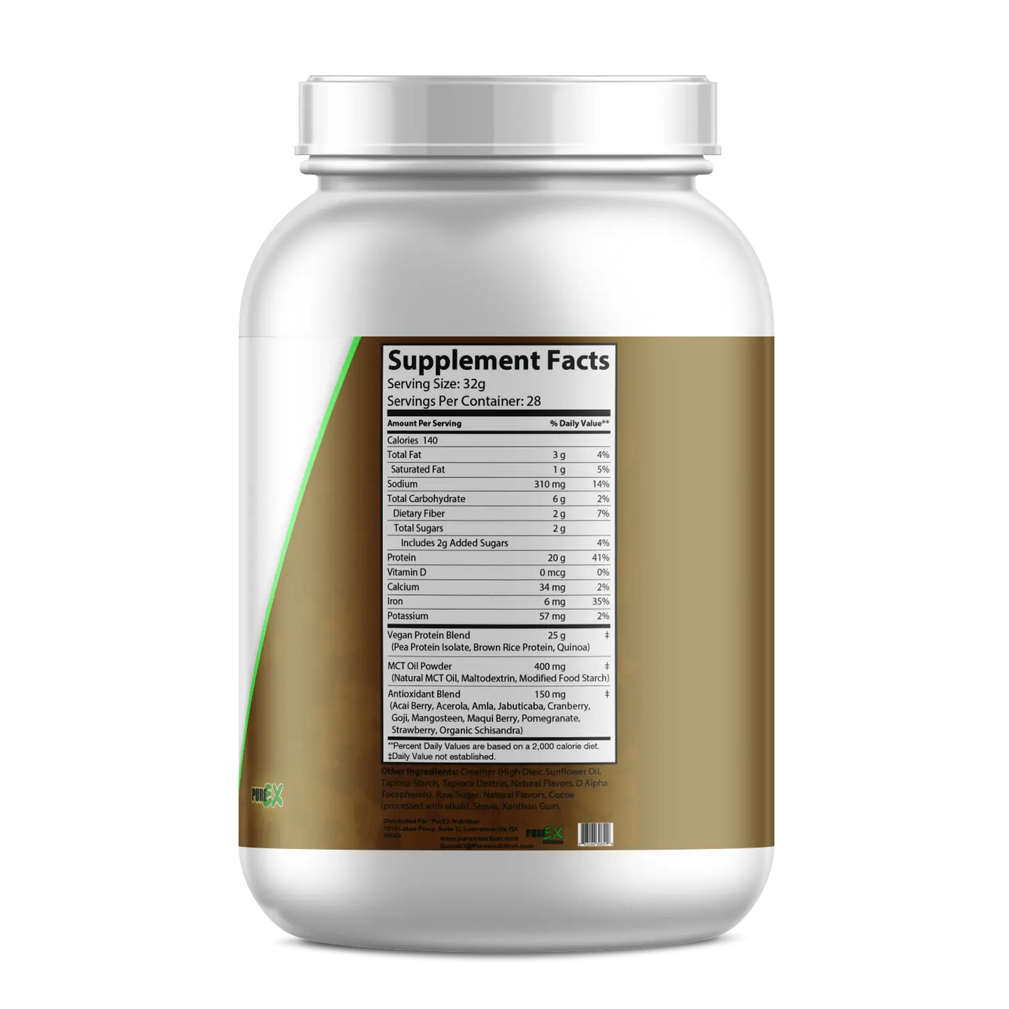 Protéine végétale Chocolat 1 Kg PHENIX - Military DC-Purex Nutrition