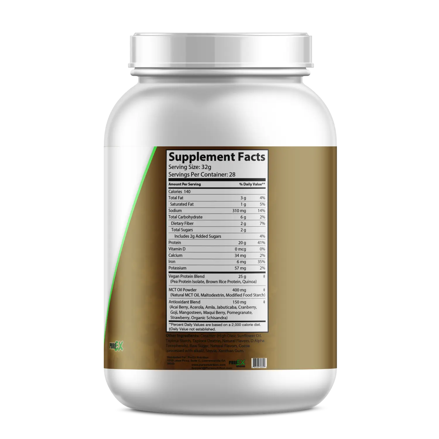 Protéine végétale Chocolat 1 Kg PHENIX - Military DC-Purex Nutrition